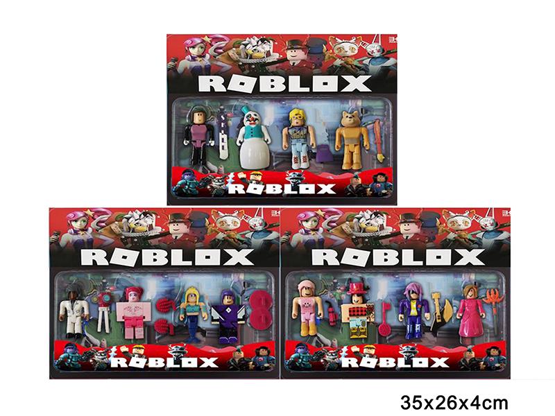 8-9CM Roblox Action Figure 4PCS + Accessories