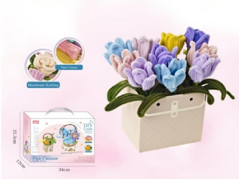 Colorful Diy Twisty Stick Gift Box Bouquet