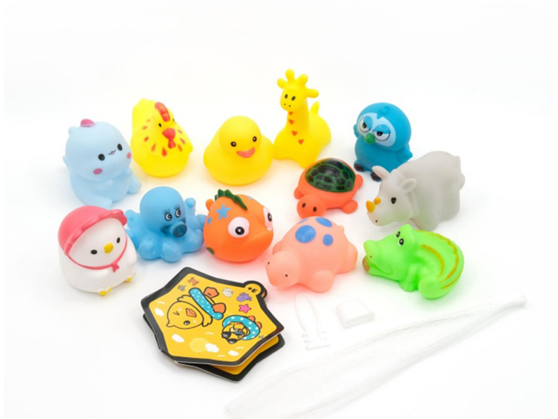 Vinyl Critters With Bb Whistles