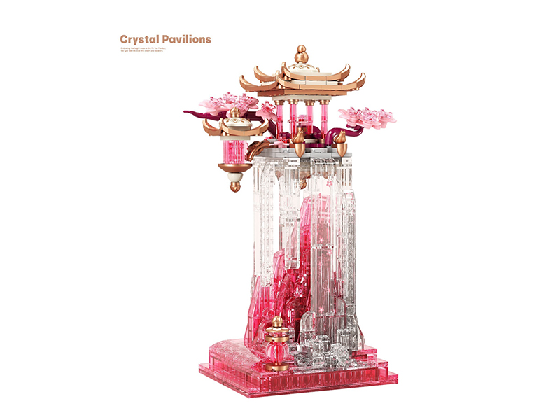 Crystal Pavilions Building Blocks 541pcs
