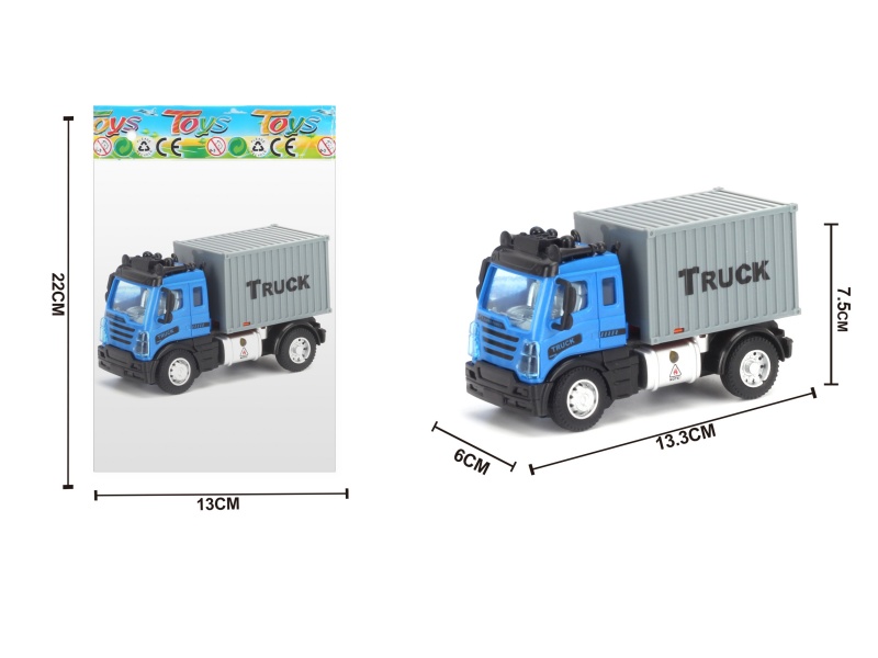 1:64 Huili European-Style Transport Container Truck
