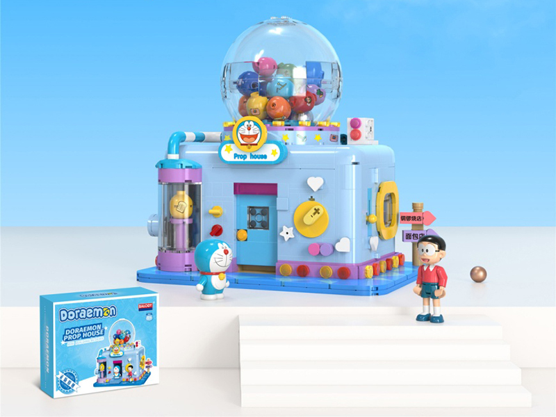 Doraemon Prop House Building Blocks 819pcs