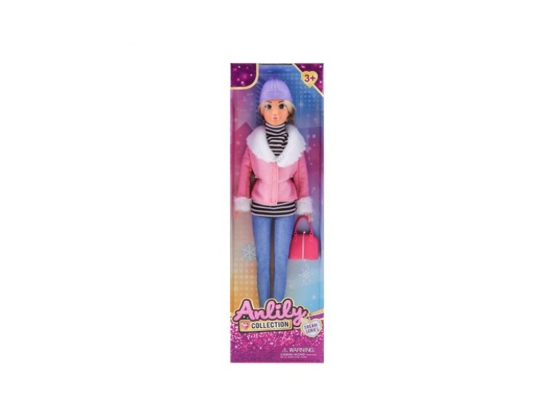 11.5-Inch Solid Doll (Brown Skin Color)