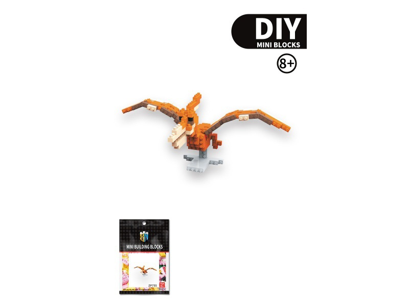 Toothless Pterosaur Building Blocks Dinosaur Series 138 PCS