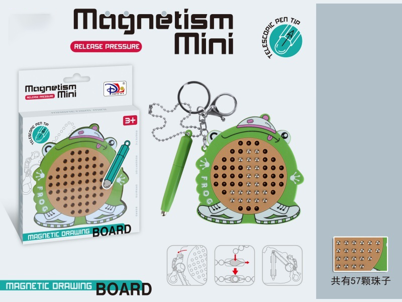 Frog Magnetic Steel Ball Decompression Drawing Board