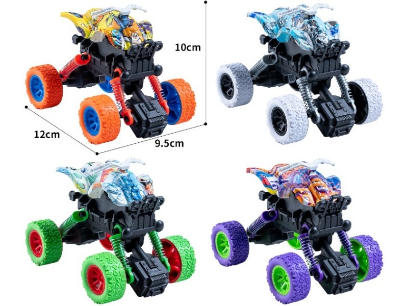 Double-Force Rotating Beach Buggy Graffiti (8-Piece Set)