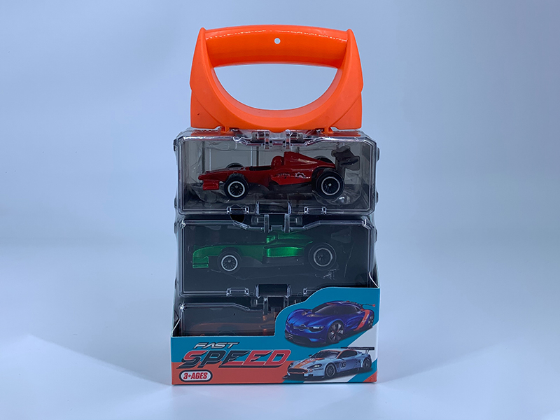 Portable Storage Box Alloy Cars Set
