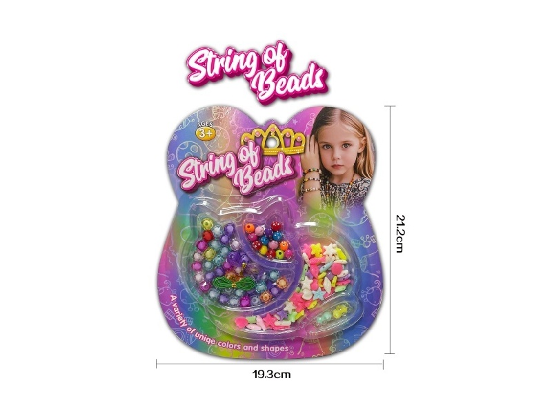 Cat Multi-Color Beads, Dot-Painted Colored Beads, Macaroon Beads, Transparent Colored Bead Sets