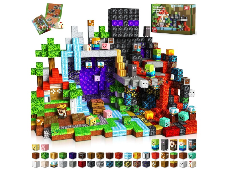 Hell Forest Magnetic Cube Building Blocks 300PCS