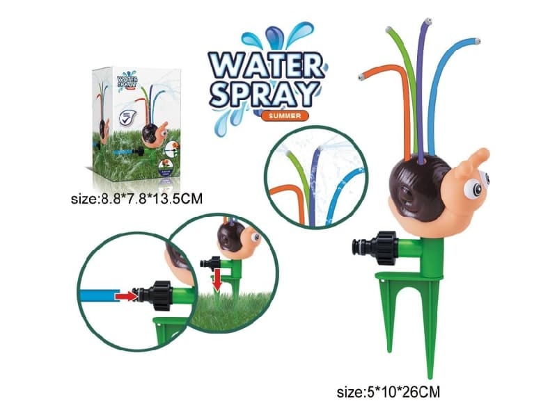 Outdoor Sprinkler Games Snail