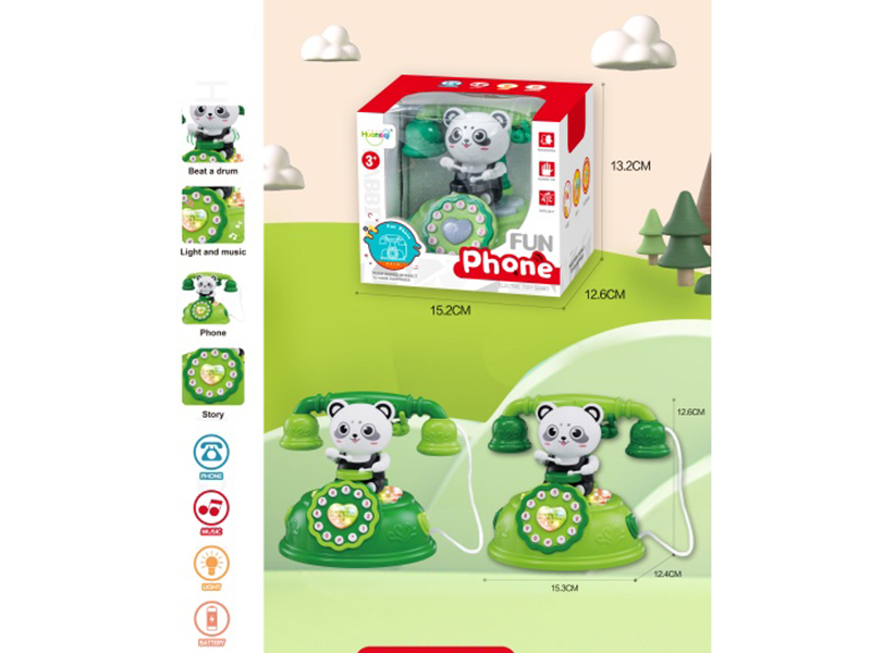 Panda Drums Telephone
