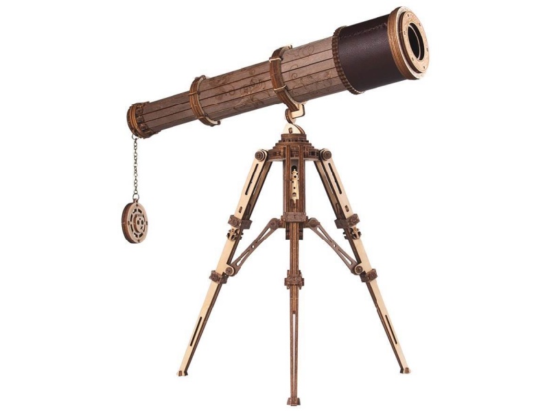 Wooden Diy Assembly Model, Monocular