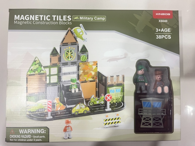 Military Series Color Window Magnetic Sheets 48pcs