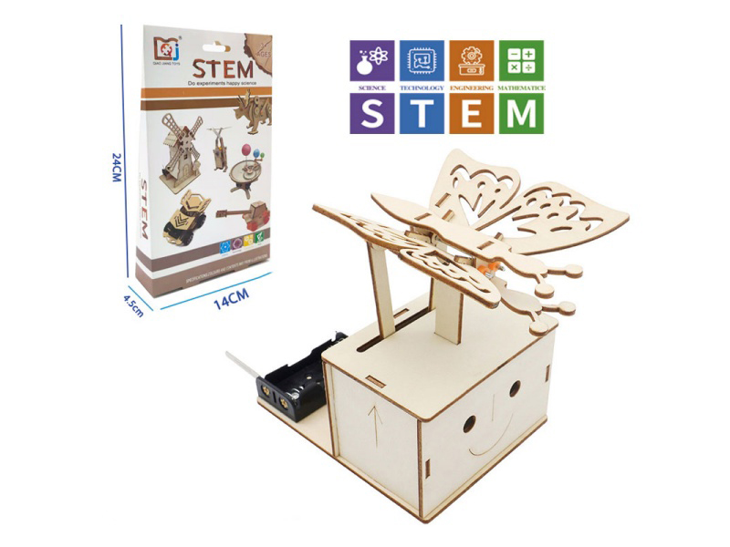 DIY Wooden Bionic Butterfly