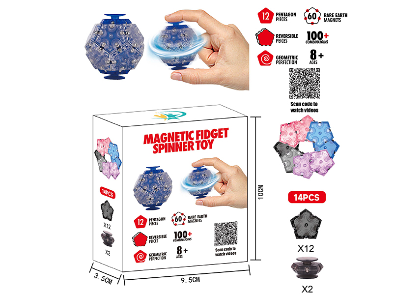 Magnetic Fidget Spininer Toy