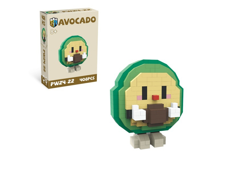 Fruit Series - Avocado Building Blocks 408 PCS