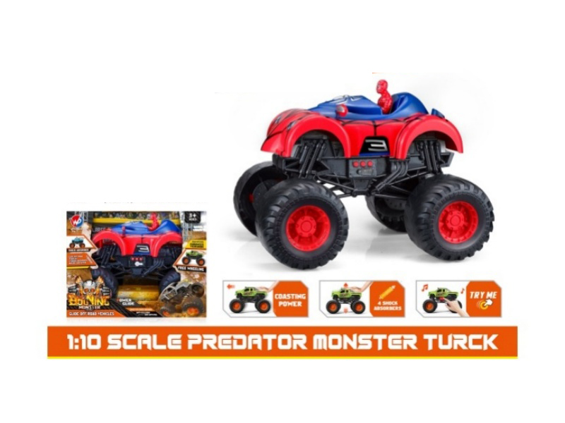 1:10 Hot Wheels Spider-Man Roller Coaster [With Lights And Music]