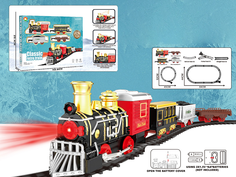 Classic Electric Rail Train