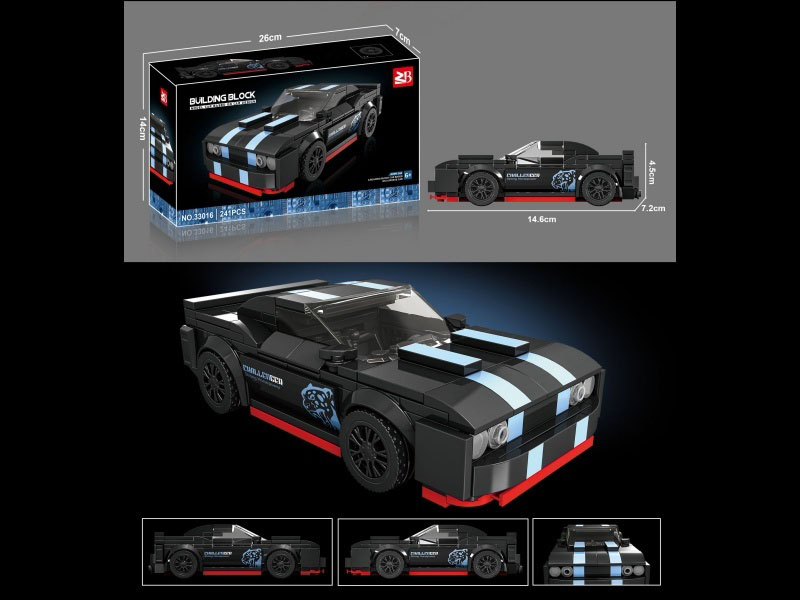 Building Blocks: 241 Pieces Dodge