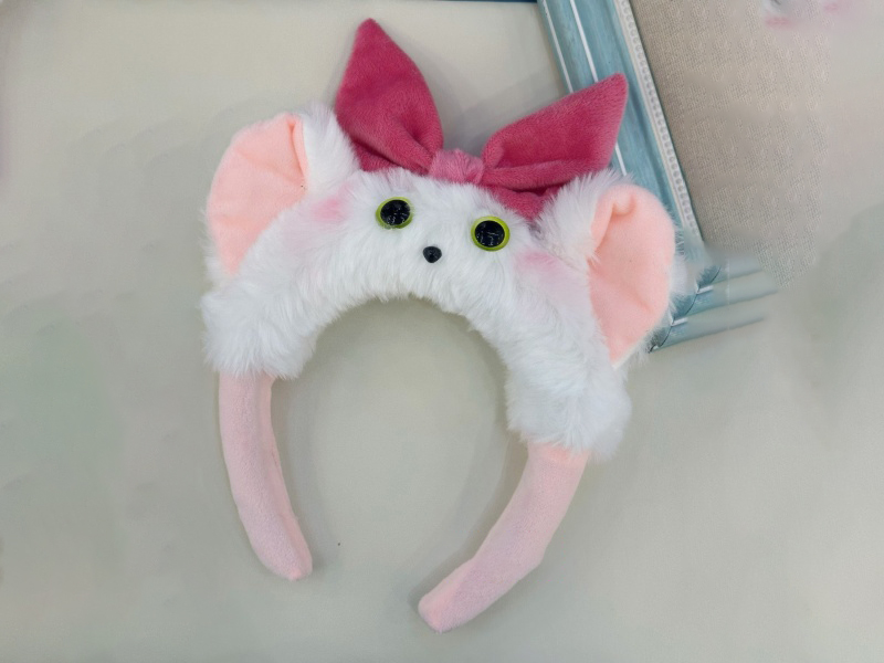 Rose Pink Cat 3D Hair Band Wink Rabbit Hair Band