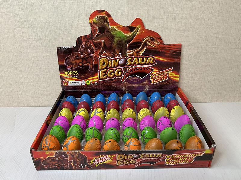 48pcs Colorful Dinosaur Eggs