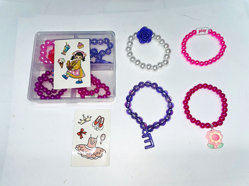 Jewelry Box Set Bracelet 4PCS + Sticker