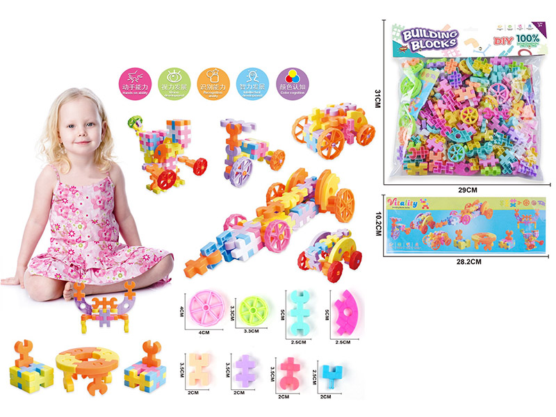 Wrench Car Building Blocks Set