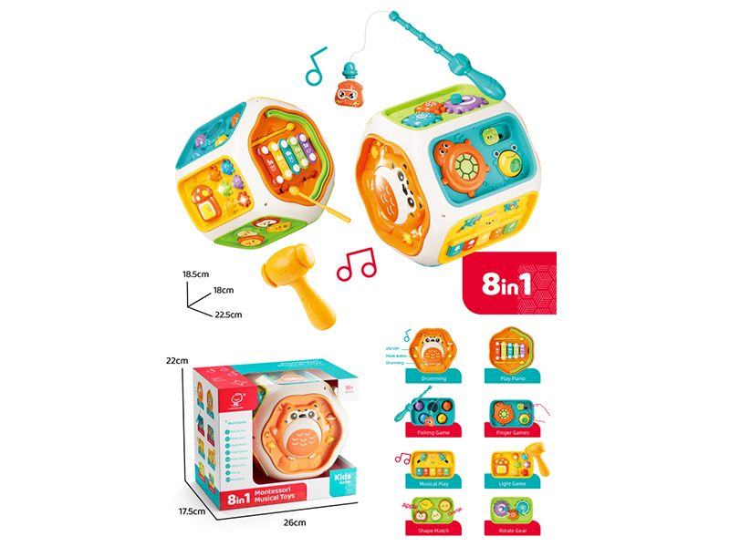 8 In 1 Montessori Musical Toys