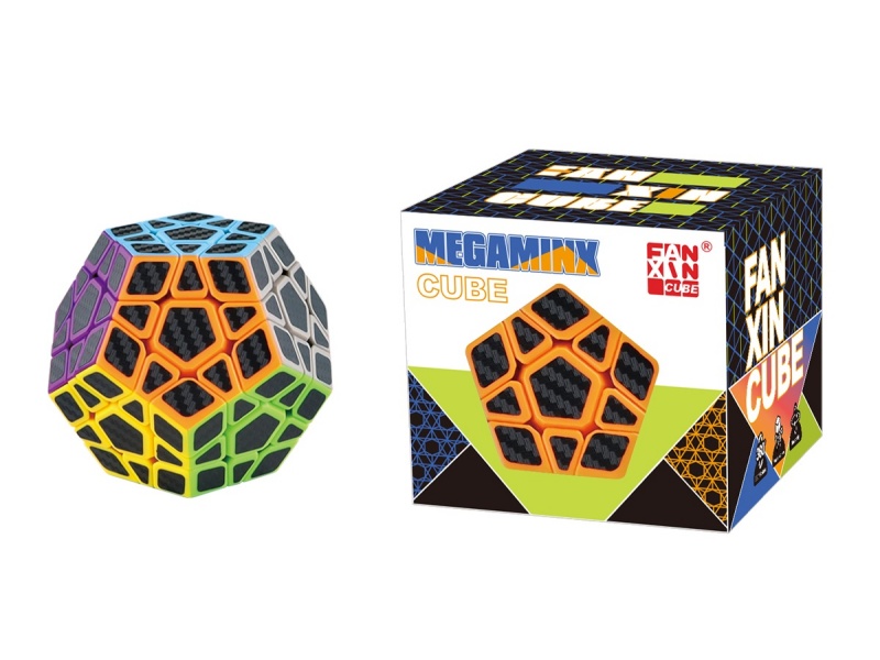 Carbon Fiber Version Megaminx Cube