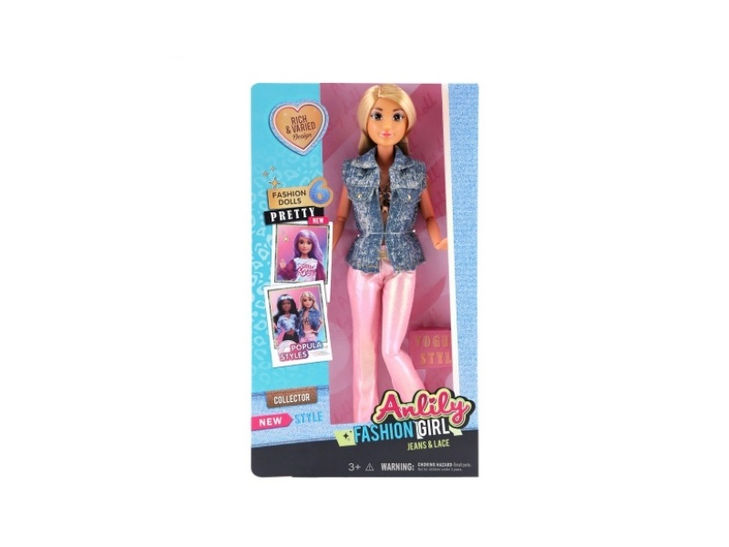 11.5-Inch Solid Doll (Brown Skin Color)