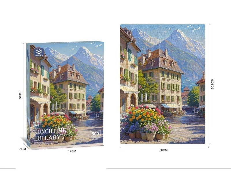 Oil Painting Puzzle (500 Pieces)