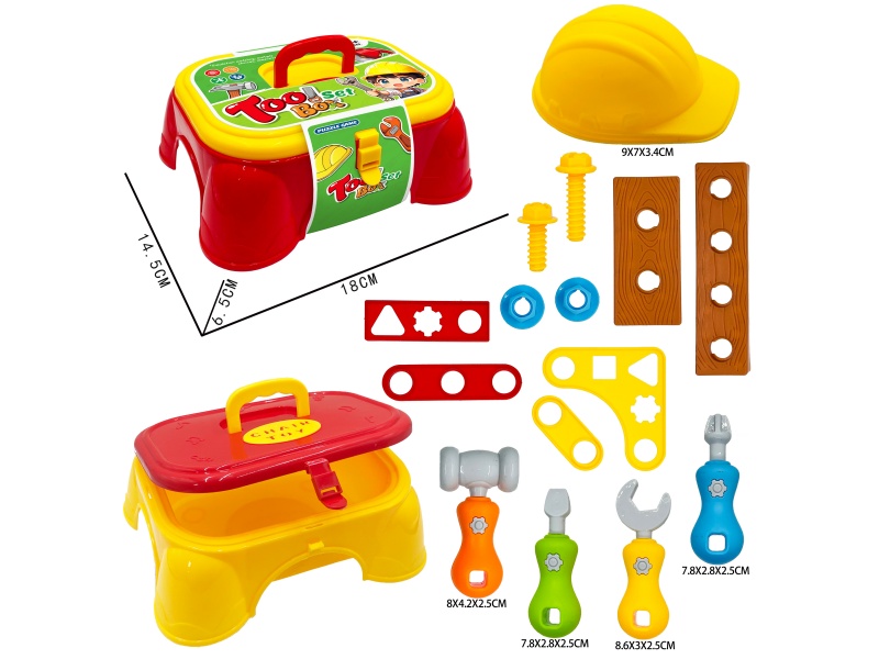 Storage Tool Chair Set (16Pcs)