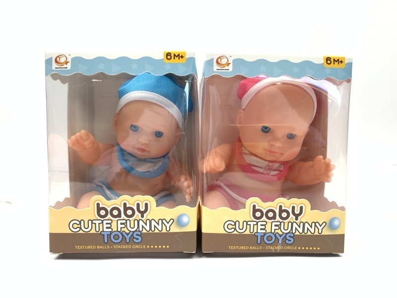 8-Inch Rubber-Lined Doll