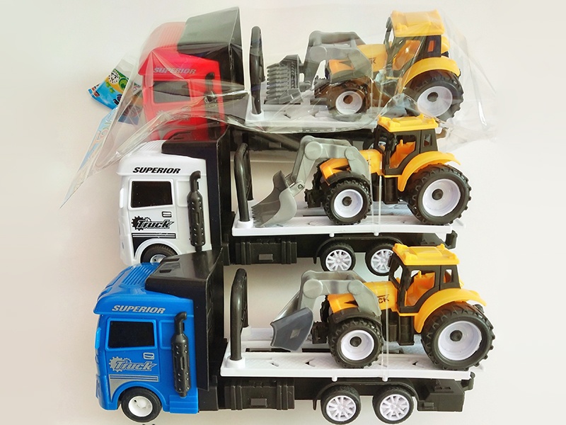 Friction Heavy Truck With Engineering Trucks