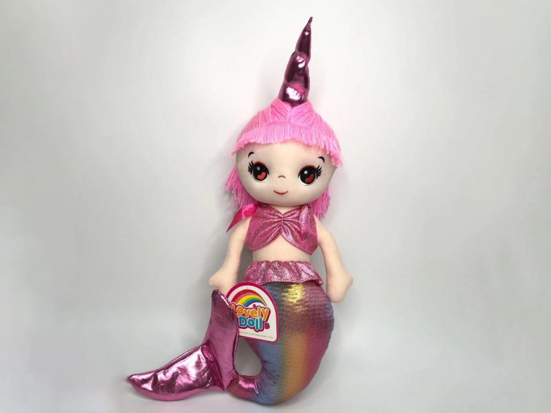 18-Inch Light Pink Mermaid