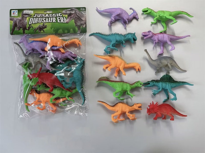 Pvc Dinosaur Set 10Pcs