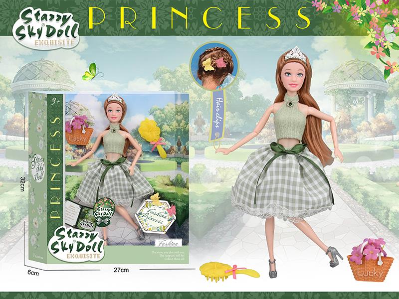11.5 Inch 11-Joint Forest Princess Doll