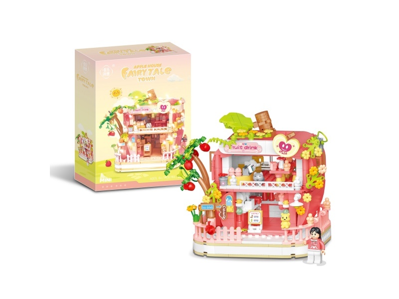 Apple House Building Blocks 783pcs