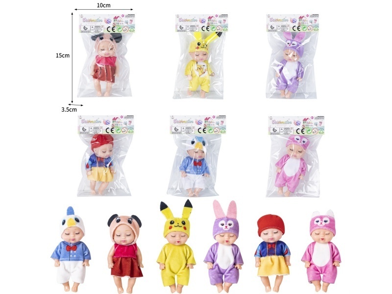 4-Inch Full-Body Sleeping Doll