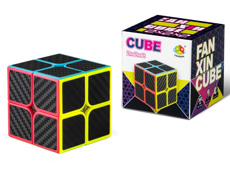 2×2×2 Carbon Fiber Rubik's Cube