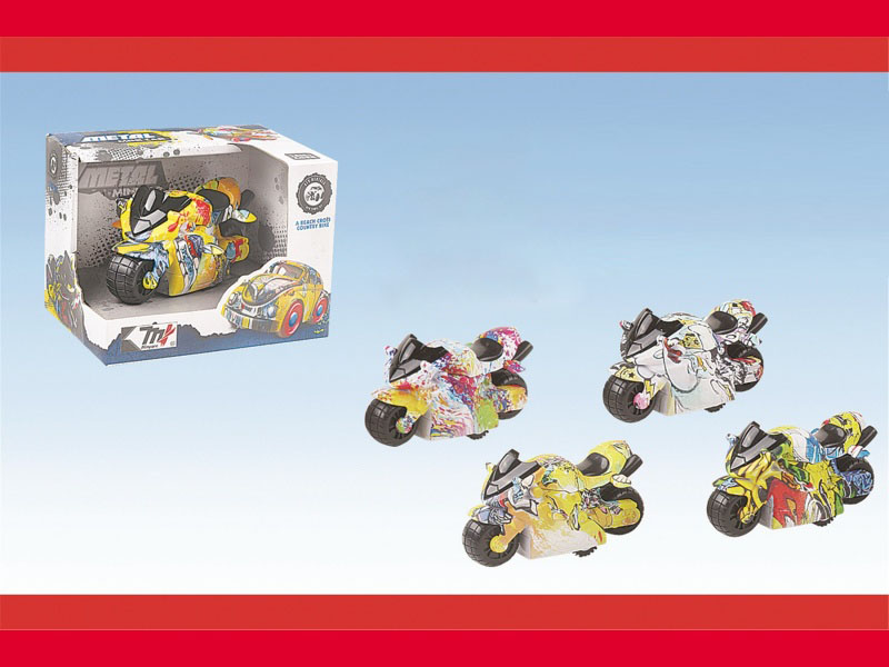 Inertial Graffiti Alloy Car