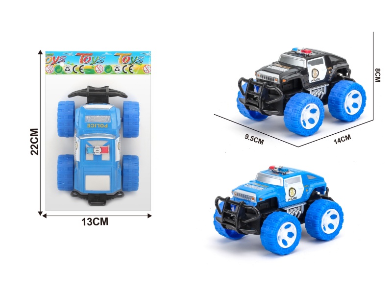 Inertial Hummer Hx Police Car Off-Road Vehicle 1:43