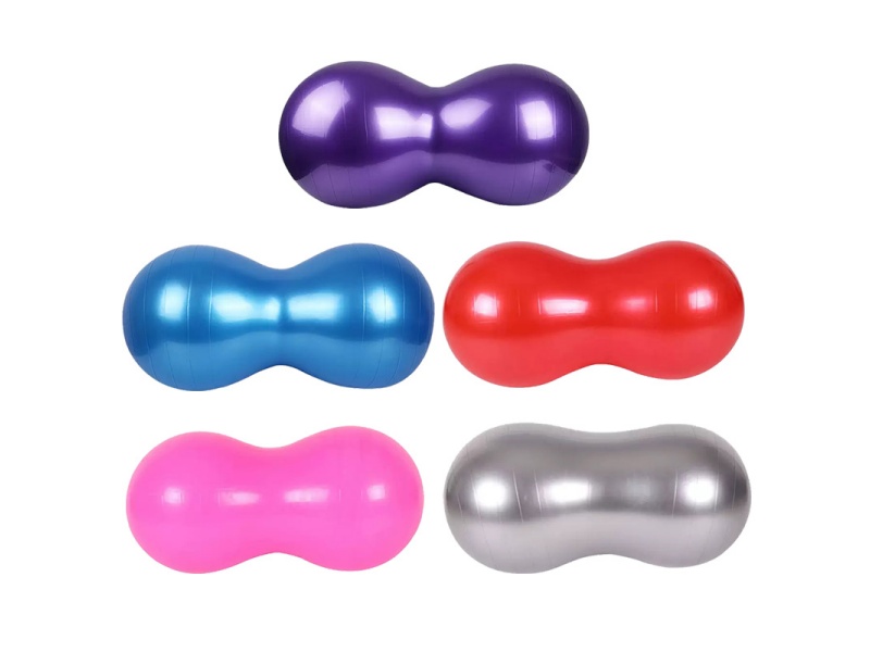 Randomly Mixed Peanut Balls In Multiple Colors