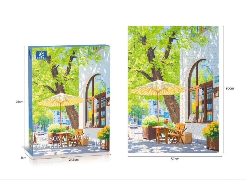 Oil Painting Puzzle (1000 Pieces)