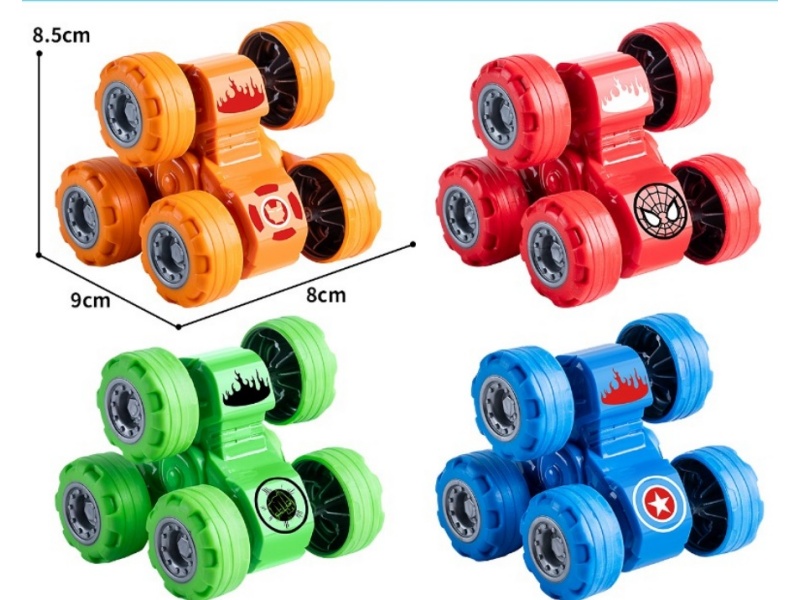 The Friction Hero Rolls The Six-Wheeled Vehicle