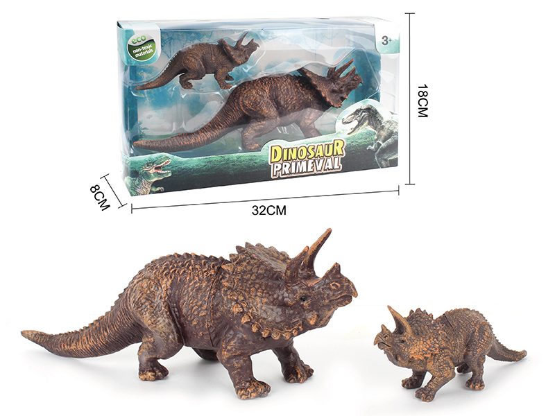 Triceratops Model 2PCS