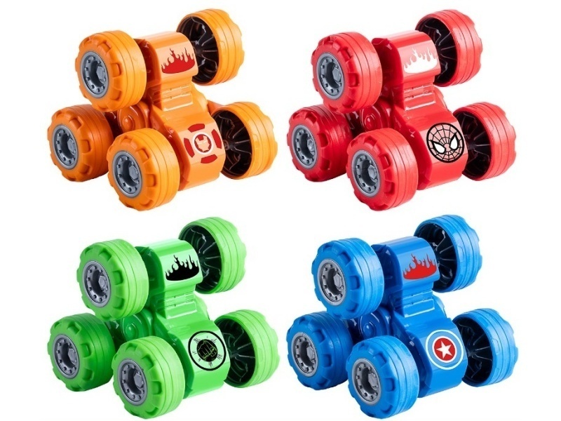 The Inertial Hero Rolls The Six-Wheeled Vehicle