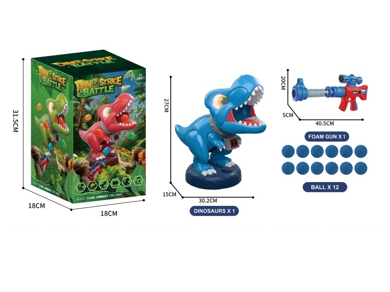 Electric Universal Light, Music, Scoring And Shooting Dinosaurs