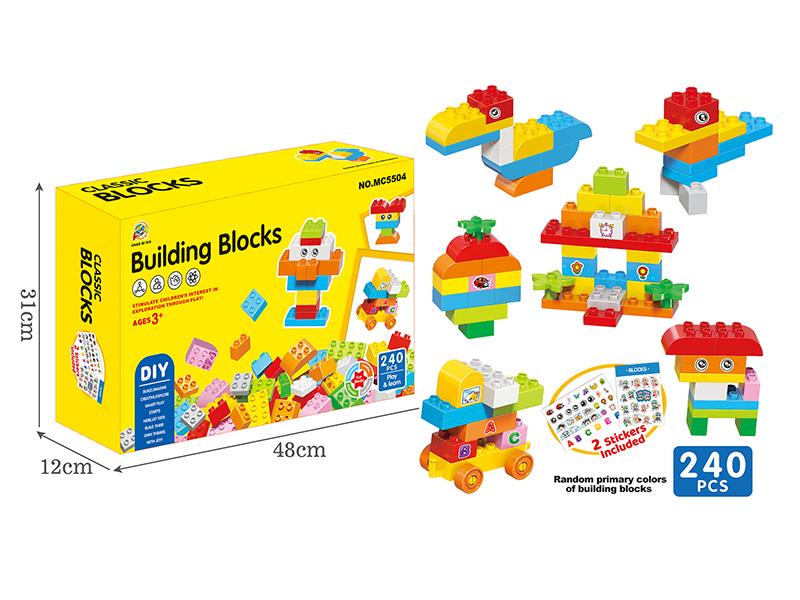 DIY Building Blocks 240pcs