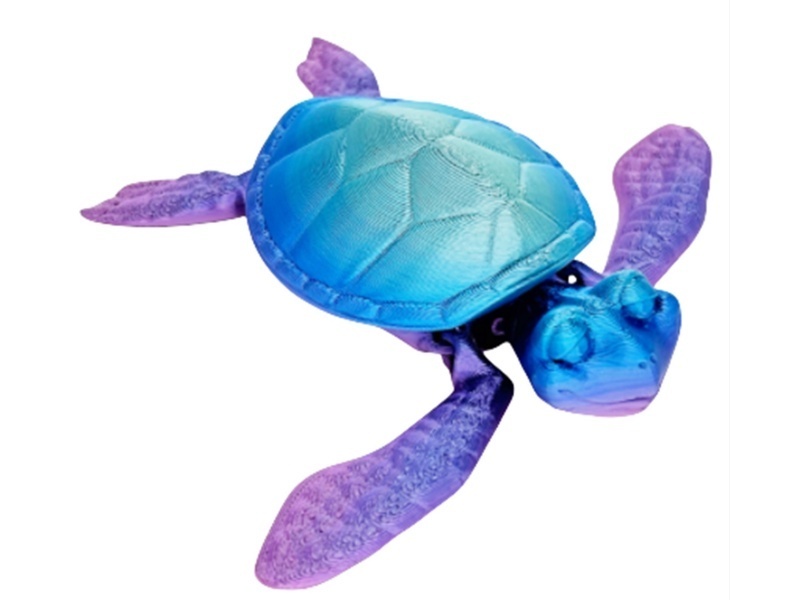 The Turtle Is 12Cm Long And Has A Glass Eye Attached